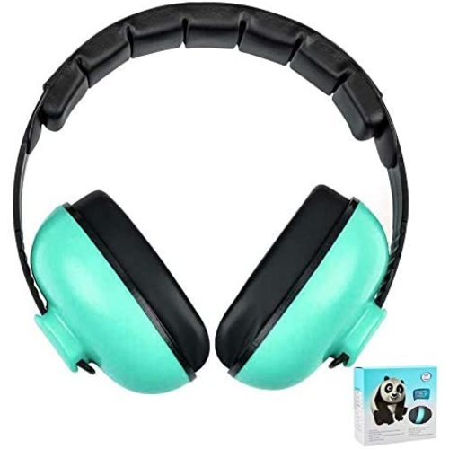 Solar-Power Baby Noise Cancelling Headphones, Ear Protection Earmuffs for 0-3 Years Kids