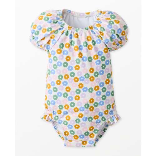 Baby One-Piece Puff Sleeve Swimsuit | Hanna Andersson