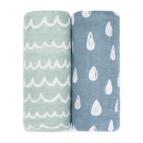 Muslin Swaddle Blankets Neutral Receiving Blanket For Boys And Girls By Comfy Cubs