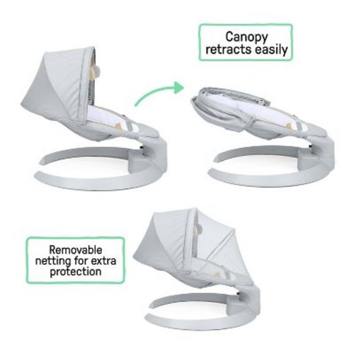 Ingenuity 2-in-1 Bounce & Sway Baby Swing - Cottage Cove