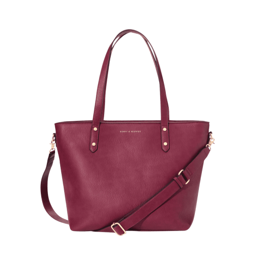 GO-GETTER TOTE berry – www.poppyandpeonies-us.com
