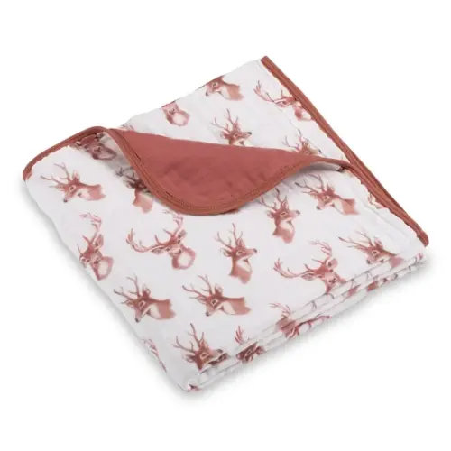 Deer Muslin Blanket