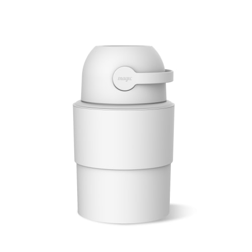 Heka M - Telescopic Nappy Bin - White
