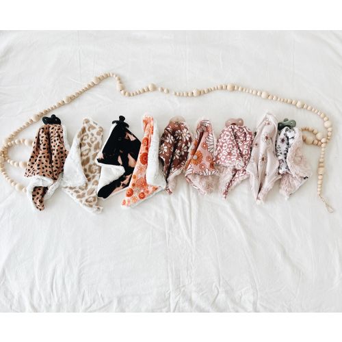 Mink binky blankies, baby binky, blanket, lovey, baby shower gift