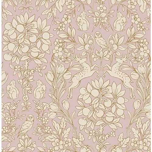 NuWallpaper Blush Enchanted Peel & Stick Wallpaper