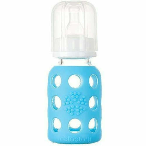 Lifefactory Glass Baby Bottles - Safe & Durable Design