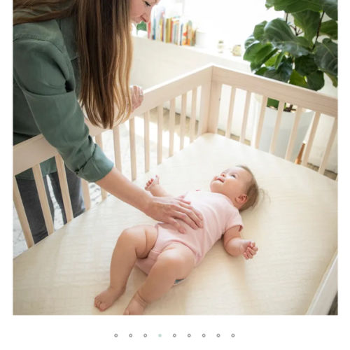 Organic Breathable Ultra Baby Crib Mattress (2-Stage)