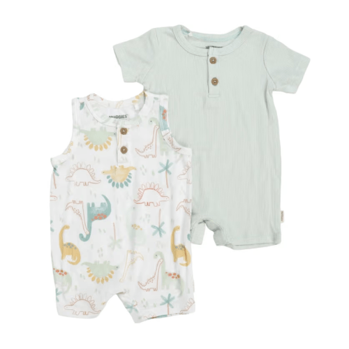 Buy HUGGIES, Baby 2 Pk Dino Rompers Online - Bealls Florida