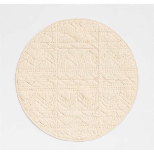 Cozy Cloud Natural Undyed Cotton Baby Activity Play Mat