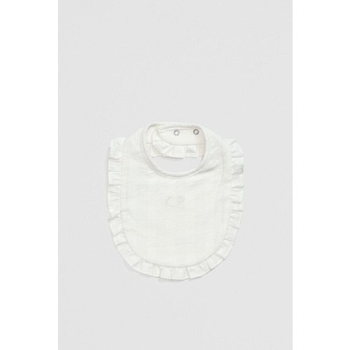 Marshmallow Woven Frill Bib - Accessories | Country Road