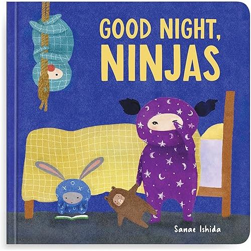 Good Night, Ninjas: (A Bedtime Book for Toddlers 1-3) Board book – August 5, 2025