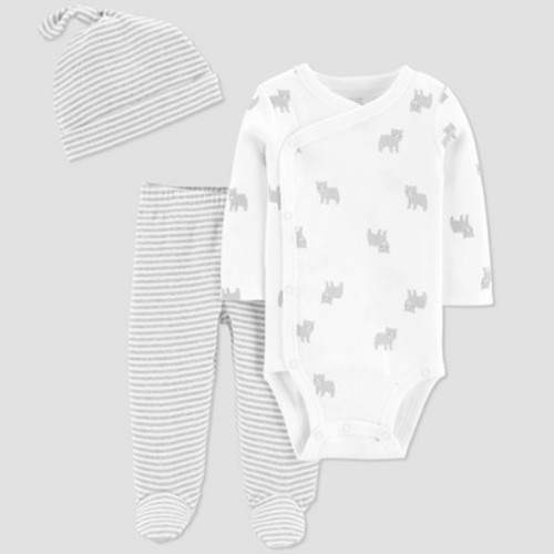 Baby Boys' Top and Bottom Set - Just One You® made by carter's White