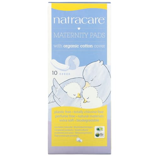 Natracare Organic & Natural New Mother Natural Maternity Pads -- 10 Pads - Vitacost