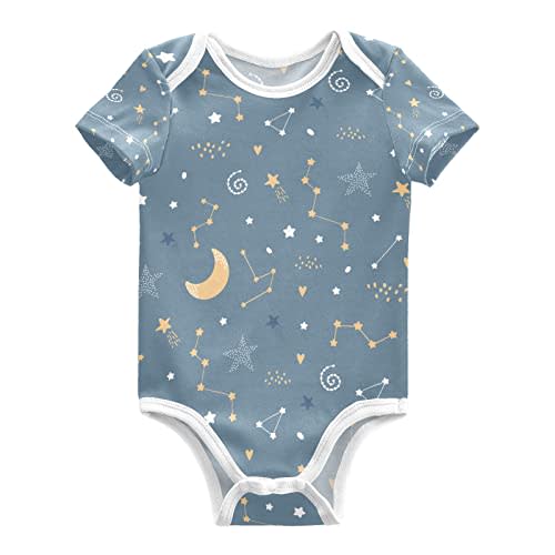 vvfelixl Baby Girl Short Sleeve Bodysuits,Horse Pony Zebra Donkey Baby Onepiece Outfits for 0-3 Months