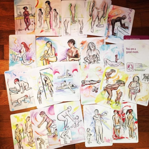 Full deck of mama moves cards