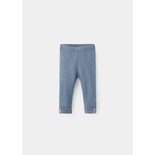 Ribbed knitted leggings - Kids | MANGO USA