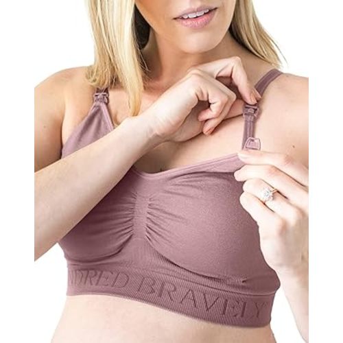 Kindred Bravely Sublime Seamless Nursing Bra | Wireless Maternity & Postpartum Bra