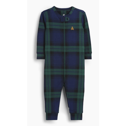 Plaid one piece