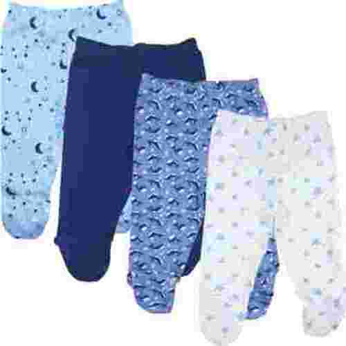 123 Bear Baby 100% Cotton Infant Pants with Footies 100% Cotton Unisex Boys Girls Multipacks