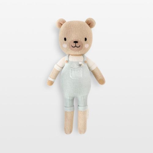 Cuddle+Kind Little Charlie Honey Bear Yarn Doll