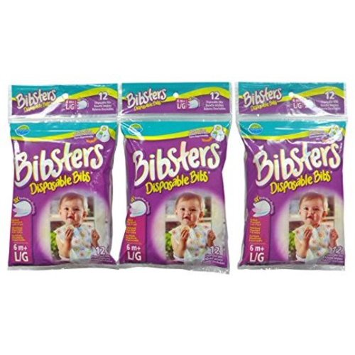 Bibsters Disposable Bib, 36 Ct