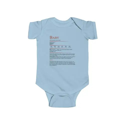 Baby Stats Bodysuit