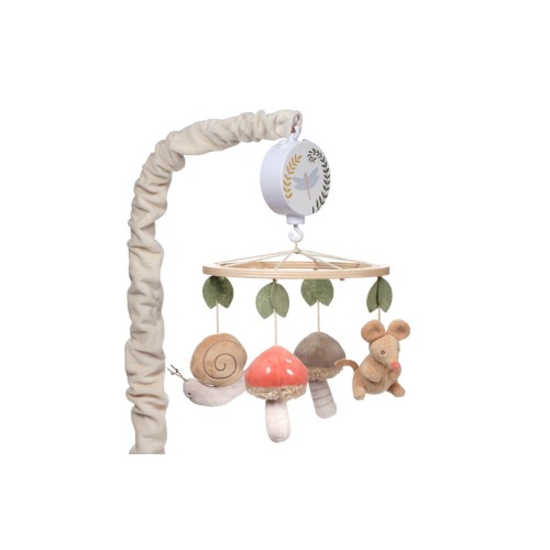 Mushroom Meadow Musical Baby Crib Mobile Soother Toy