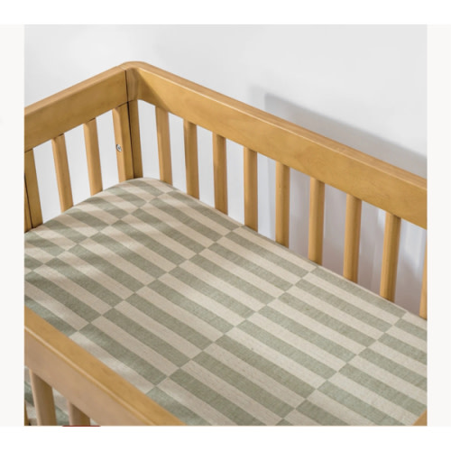 All-Stages Bassinet Sheet in GOTS Certified Organic Muslin Cotton
