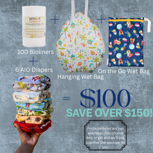Cloth Diaper Starter Kit – Smart Bottoms