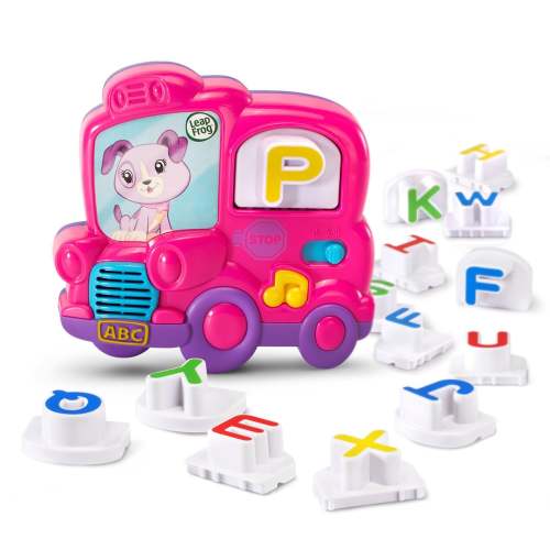 LeapFrog Fridge Phonics Magnetic Letter Set - Small, Pink, Plastic, Model 80-19356E