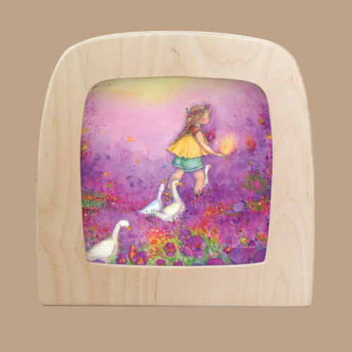 Silhouette Only - Little Goose Girl Silhouette for Toverlux Lamp– Odin Parker