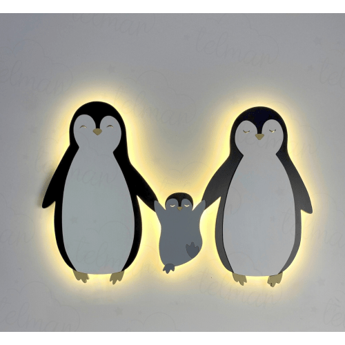 penguin wall lamp (price may change)