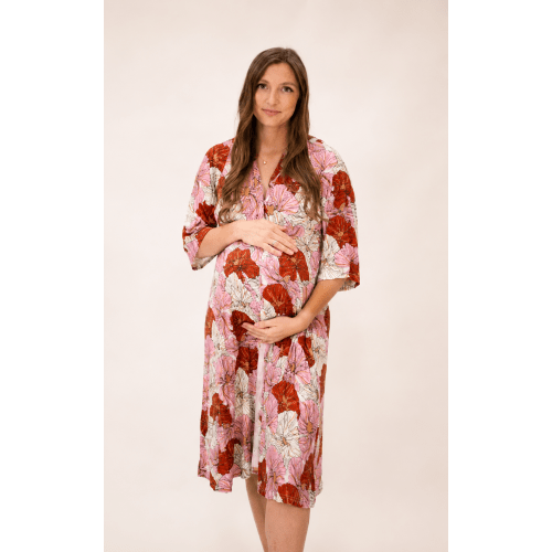Pink Poppy Birth & Postpartum Gowns – Lila