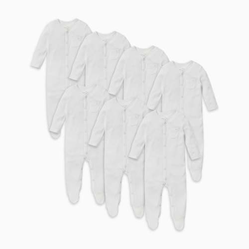 Snap Baby Pajamas 7 Pack