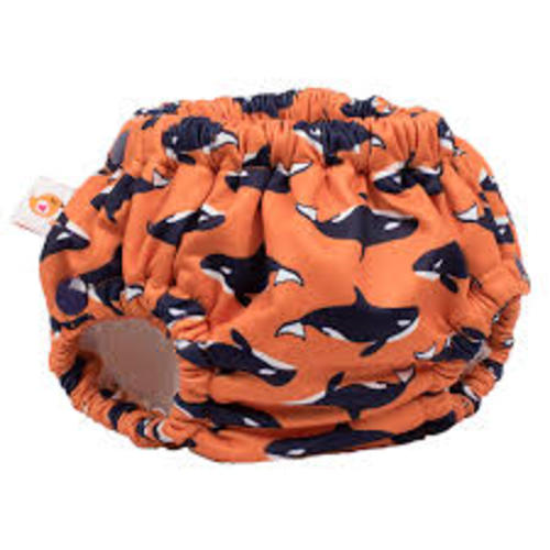 Smart Bottoms' Lil' Swimmers Reusable Swim Diaper - Oh Whale