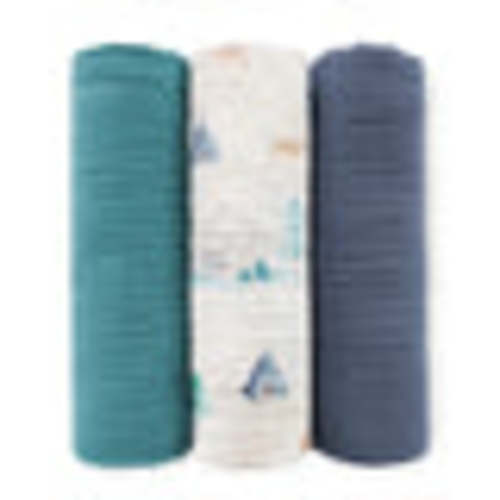 Muslin Swaddle Blankets - set of 3 - Peace in Nature -featuring Waterc – SwaddleDesigns