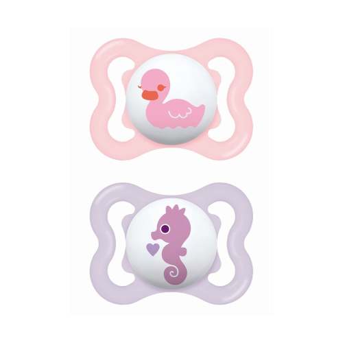Air Planet Love Silicone Soother Pink (120SGc) 2-6m 2pcs