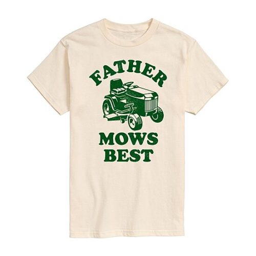 Mens Short Sleeve Dad Graphic T-Shirt, Color: Cream - JCPenney