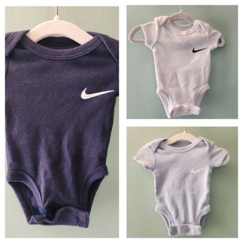 Nike 3 Piece Newborn Bodysuit Set