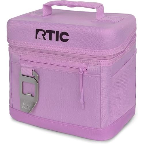 RTIC 6 Can Everyday Cooler, Soft Sided Portable Insulated Cooling for Lunch, Beach, Drink, Beverage, Travel, Camping, Picnic, for Men and Women
