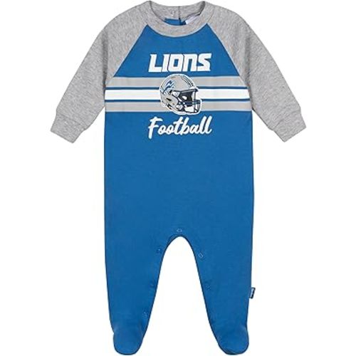 Gerber NFL unisex-baby Nfl Team Footed Coverall