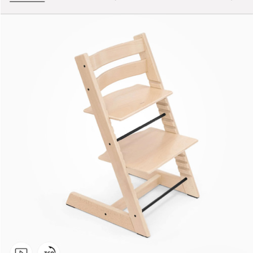 Tripp Trapp® Wood High Chair with Tray | Stokke® Online Shop