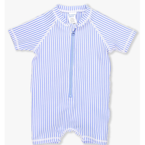 Short Sleeve One Piece Rash Guard | RuffleButts & RuggedButts