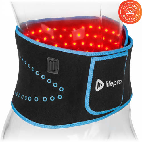 AllevaRed Dual Wavelength Red Light Therapy Belt – Lifepro