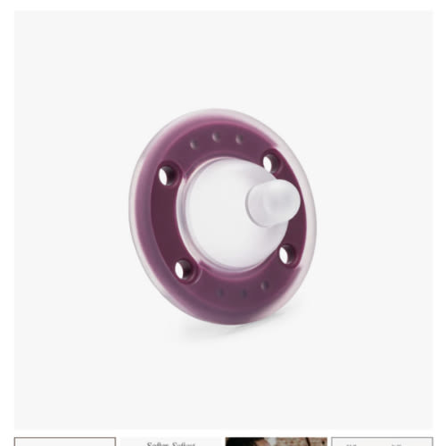 Ninni Pacifier Plum 2 Pack