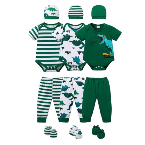 Baby Layette Sets Unisex Newborn Baby Boys Girls Essentials Gift Set 16-Piece Infant Baby Outfit Clothes