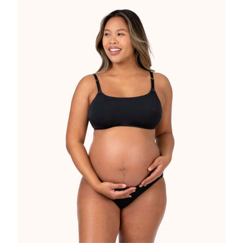 The All-Day Nursing Bralette: Jet Black