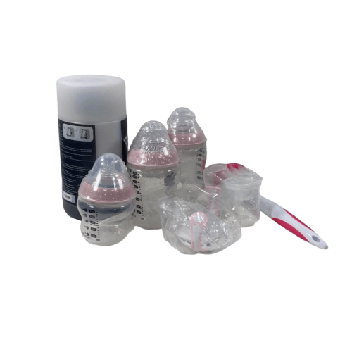 Tommee Tippee Closer to Nature Newborn Feeding Gift Set, Pink