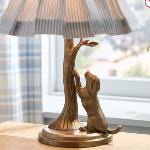 Bria Hammel Golden Retriever Table Lamp (18")
