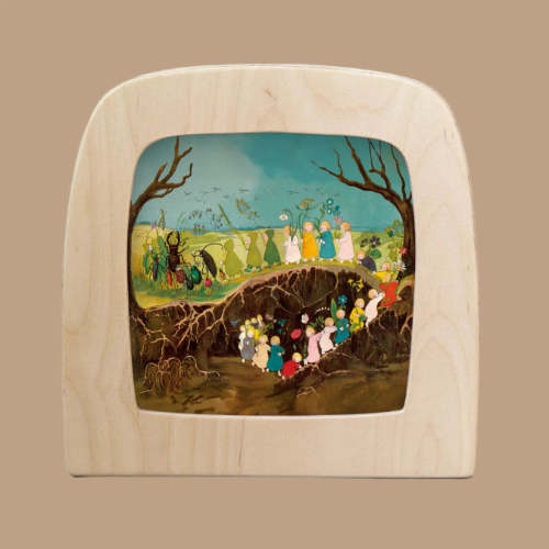 Silhouette Only - The Story of the Root Children Silhouette - Spring f– Odin Parker